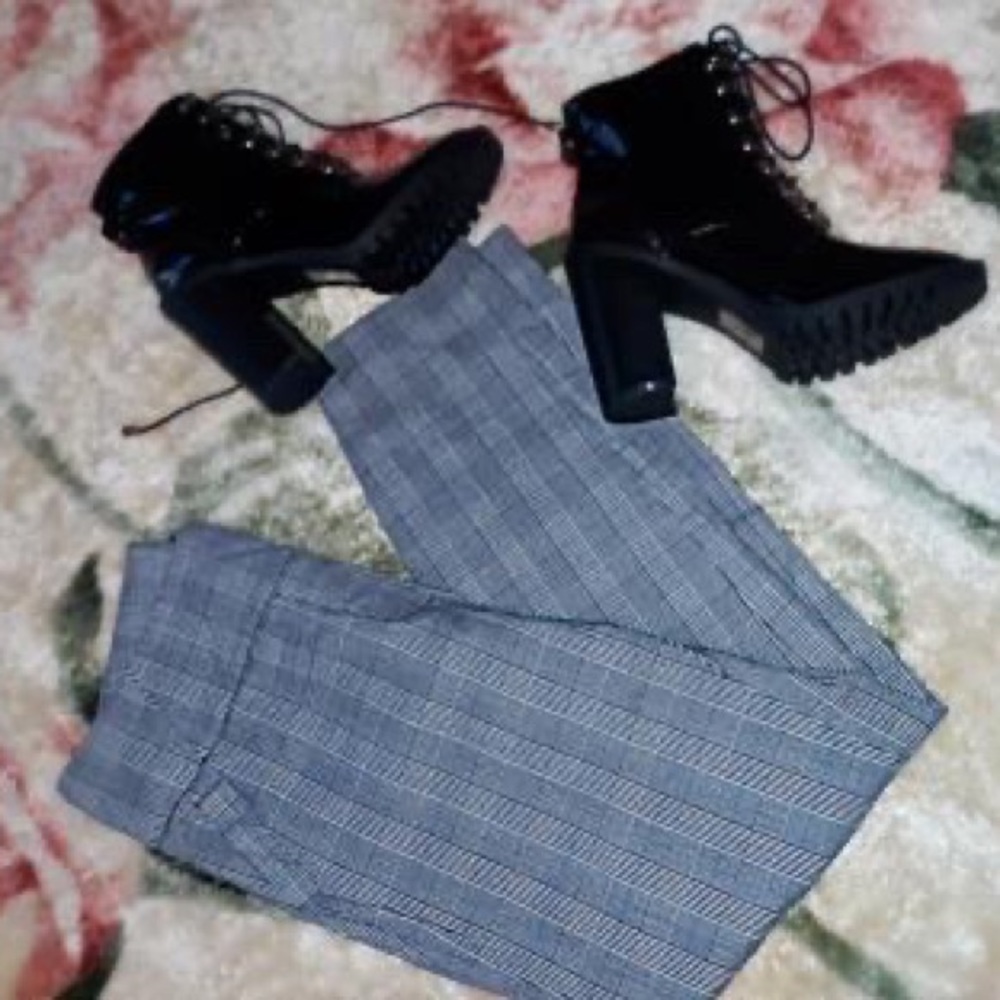 Plaid pants